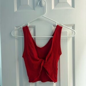 Urban Outfitters Scarlet Twist Tank Top